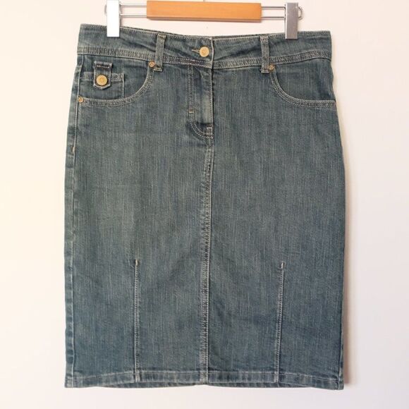 Jean Mini Skirt•Elit Jeans•EU Size 38•US Size 12 - Picture 3 of 8